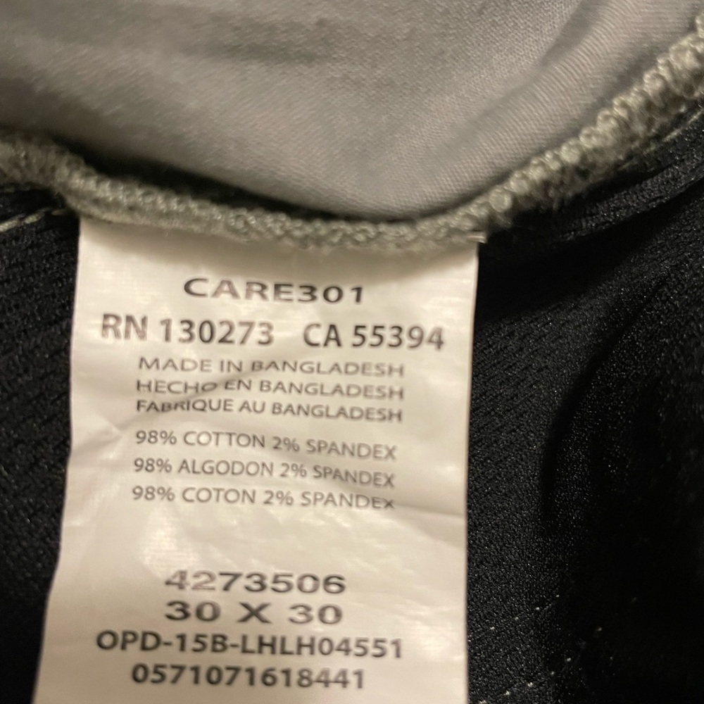 Lee Grey Khaki. Size 30 x 30. - Picture 4 of 4